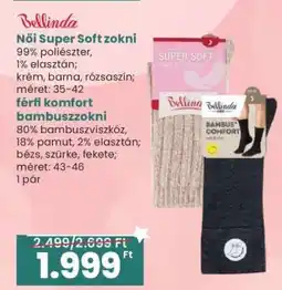 Interspar Női Super Soft zokni ajánlat
