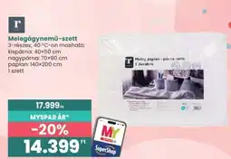 Interspar Melegágynemű-szett ajánlat