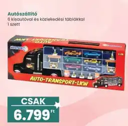 Interspar Autószállító ajánlat