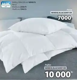 JYSK Párna ajánlat