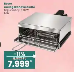 Interspar Retro melegszendvicssütő ajánlat