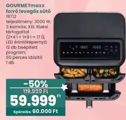 Interspar GOURMETmaxx forró levegős sütő ajánlat