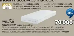 JYSK WELLPUR KVITA habszivacs matrac ajánlat