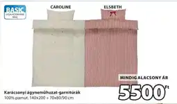 JYSK Karácsonyi ágyneműhuzat-garnitúrák ajánlat