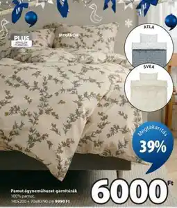 JYSK Pamuts ágyneműhuzat-garnitúrák ajánlat