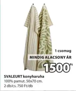 JYSK SVALEURT konyharuha ajánlat