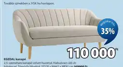 JYSK EGEDAL kanapé ajánlat