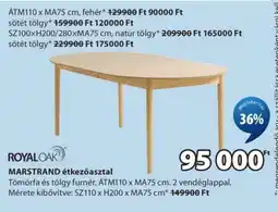 JYSK MARSTRAND étkezőasztal ajánlat