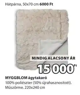 JYSK MYGGBLOM ágytakaró ajánlat