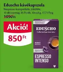 EcoFamily Eduscho kávékapszula ajánlat