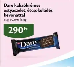 EcoFamily Dare kakaókrémes ostyaszelet, étcsokoládés bevonattal ajánlat