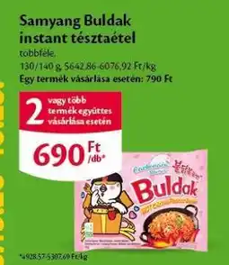 EcoFamily Samyang Buldak instant tésztaétel ajánlat