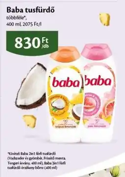 EcoFamily BABA Tusfürdő ajánlat