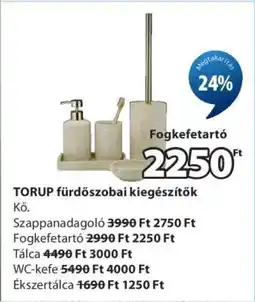 JYSK TORUP fürdőszobai kiegészítők ajánlat