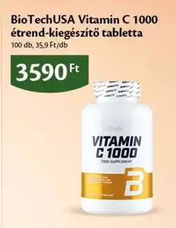 EcoFamily BioTechUSA Vitamin C 1000 étrend-kiegészítő tabletta ajánlat