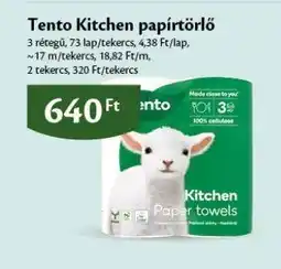 EcoFamily Tento Kitchen papírtörlő ajánlat