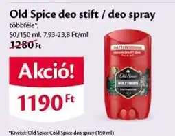 EcoFamily Old Spice deo stift/deo spray ajánlat
