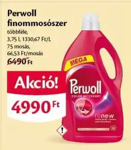 EcoFamily Perwoll finommosószer ajánlat
