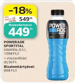 Auchan Powerade sportital ajánlat