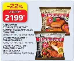 Auchan Nádudvari Gyorsfagyasztott Termékek ajánlat