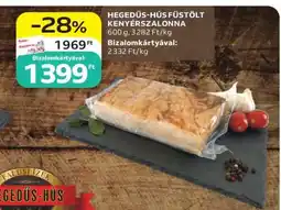 Auchan HEGEDŰS HÚS FÜSTÖLT KENYÉRSZALONNA ajánlat