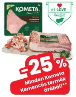 Interspar Kometa kemencés termék ajánlat
