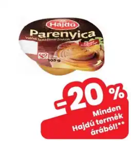 Interspar Hajdú parenyica ajánlat
