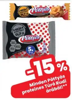 Interspar Pöttysös proteines túró rudi ajánlat