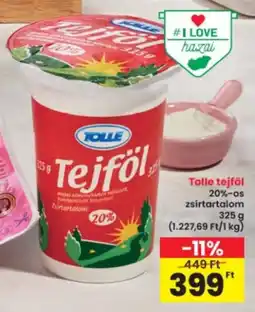 Interspar Tolle tejföl ajánlat