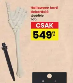 Interspar Halloween kerti dekoráció ajánlat