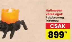 Interspar Halloween véres ujjak ajánlat