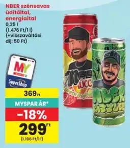 Interspar nber szénsavas üdítőital ajánlat