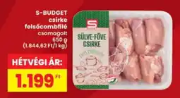 Interspar S budget csirke felsőcombfilé ajánlat