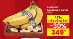 Interspar S-budget bandázsolt banán ajánlat