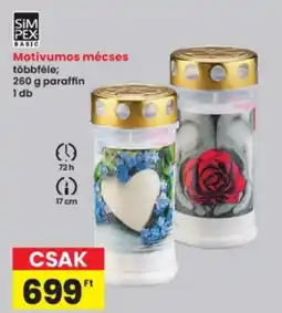 Interspar SimPex basic motívumos mécses ajánlat