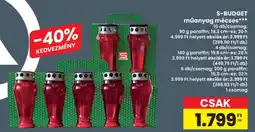 Interspar S-budget műanyag mécses ajánlat