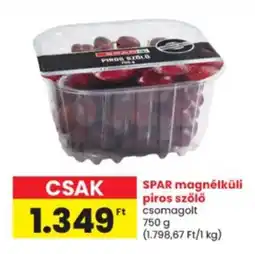 Interspar spar piros szőlő ajánlat