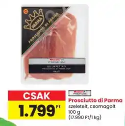 Interspar Bresaola premium prosciutto di parma ajánlat