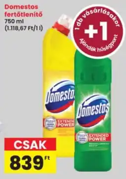 Interspar Domestos fertőtlenítő ajánlat