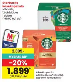 Interspar starbucks kávékapszula ajánlat