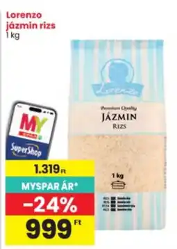 Interspar Lorenzo jázmin rizs ajánlat