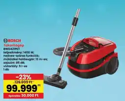 Interspar Bosch takarítógép ajánlat