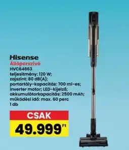 Interspar Hisense állóporszívó HVC64663 ajánlat