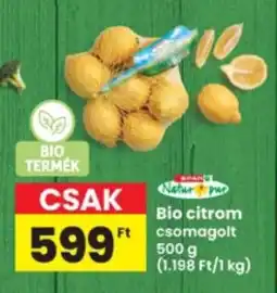 Interspar Naturpur citrom ajánlat