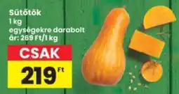 Interspar Sütőtök ajánlat