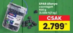 Interspar Spar áfonya ajánlat