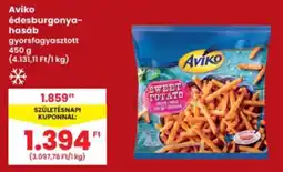 Interspar Aviko édesburgonya-hasáb ajánlat