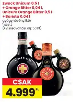 Interspar Zwack unicum ajánlat