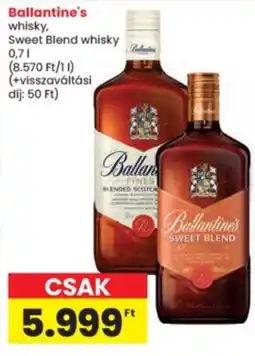 Interspar Ballantine's whisky ajánlat