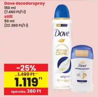 Dove dezodorspray